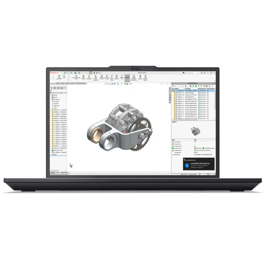 Notebook Lenovo ThinkPad P16v Gen 3, 16", Negro Notebook Lenovo ThinkPad P16v Gen 3, 16", Negro