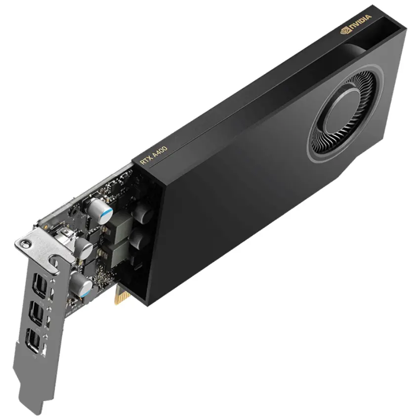 Placa de Video PNY NVIDIA RTX A400 4GB GDDR6