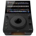 Reproductor Profesional Compacto AlphaTheta CDJ-1500X de Alta Resolución con Pantalla Táctil (Negro)