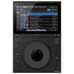 Reproductor Profesional Compacto AlphaTheta CDJ-1500X de Alta Resolución con Pantalla Táctil (Negro)