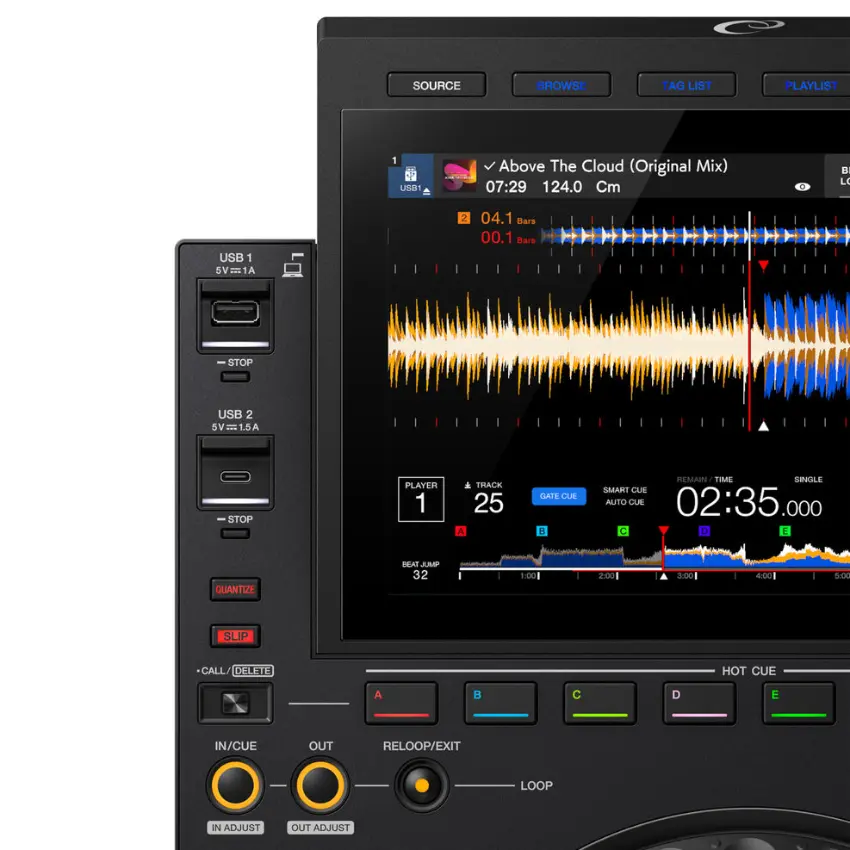 Reproductor Profesional AlphaTheta CDJ-3000X de Alto Rendimiento con Pantalla Táctil (Negro) Reproductor Profesional AlphaTheta CDJ-3000X de Alto Rendimiento con Pantalla Táctil (Negro)