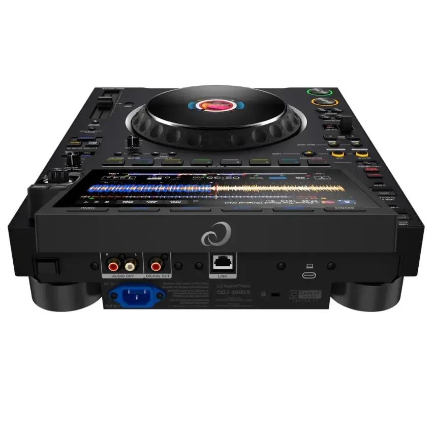 Reproductor Profesional AlphaTheta CDJ-3000X de Alto Rendimiento con Pantalla Táctil (Negro) Reproductor Profesional AlphaTheta CDJ-3000X de Alto Rendimiento con Pantalla Táctil (Negro)