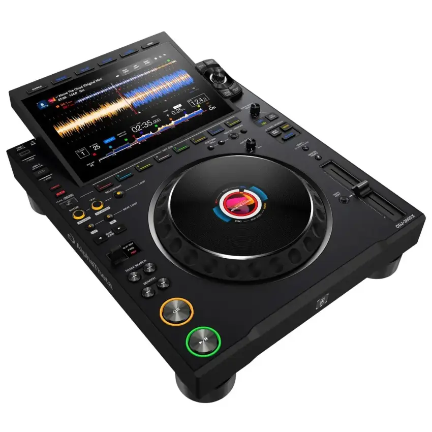 Reproductor Profesional AlphaTheta CDJ-3000X de Alto Rendimiento con Pantalla Táctil (Negro) Reproductor Profesional AlphaTheta CDJ-3000X de Alto Rendimiento con Pantalla Táctil (Negro)