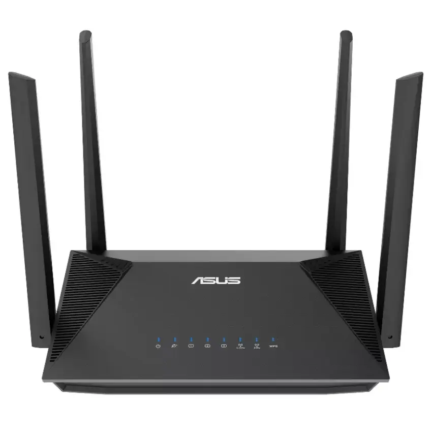 Router Wi-Fi ASUS RT-AX52, AX1800, Doble banda, Negro Router Wi-Fi ASUS RT-AX52, AX1800, Doble banda, Negro