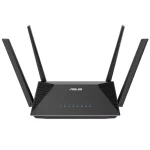 Router Wi-Fi ASUS RT-AX52, AX1800, Doble banda, Negro