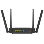 Router Wi-Fi ASUS RT-AX52, AX1800, Doble banda, Negro