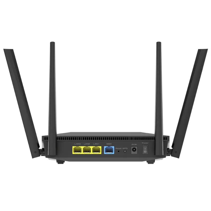 Router Wi-Fi ASUS RT-AX52, AX1800, Doble banda, Negro Router Wi-Fi ASUS RT-AX52, AX1800, Doble banda, Negro