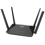 Router Wi-Fi ASUS RT-AX52, AX1800, Doble banda, Negro