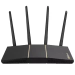 Router Wi-Fi ASUS RT-AX57, AX3000, Doble banda, Negro