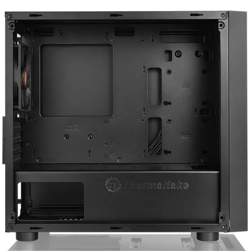 Gabinete Thermaltake Versa H17, Micro-ATX, Sin Fuente, 1 Fan 12 cm, Negro Gabinete Thermaltake Versa H17, Micro-ATX, Sin Fuente, 1 Fan 12 cm, Negro