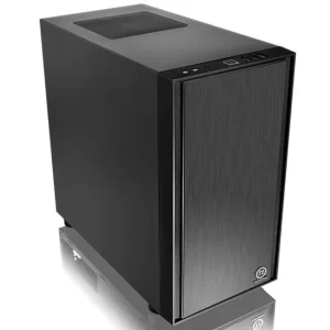 Gabinete Thermaltake Versa H17, Micro-ATX, Sin Fuente, 1 Fan 12 cm, Negro